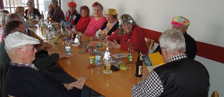 Altersabteilung feiert Fasnet